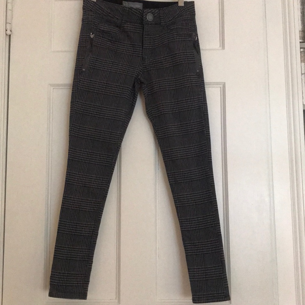 Wit & Wisdom Ab-solution Plaid Skinny Pants